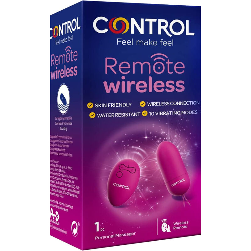 Control Senza Fili - Massaggiatore con telecomando - vista laterale