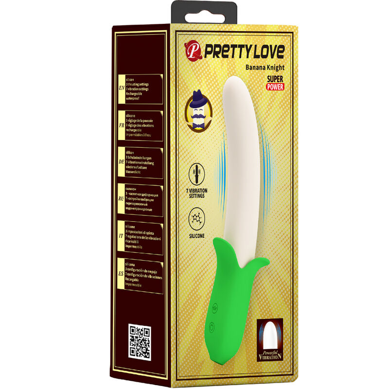 Pretty Love Banana Knight Super Power 7 - Accessorio intimo - vista frontale