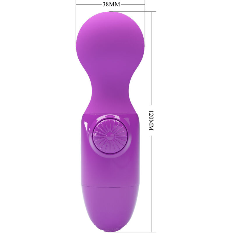 Pretty Love Personale - Massaggiatore, colore viola - in mano per le dimensioni