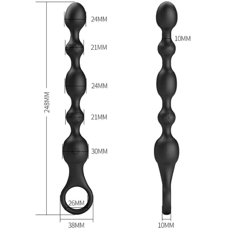 Pretty Love Van Balls 10 - Palline Kegel - in mano per le dimensioni