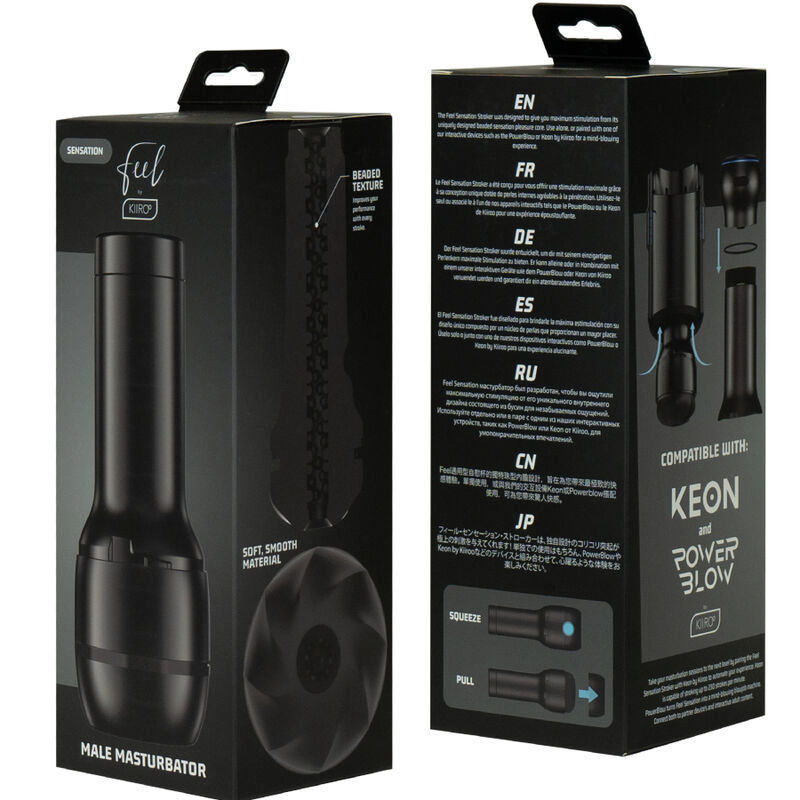 Kiiroo Feel Stroker Feel Sensation - Accessorio intimo - vista laterale