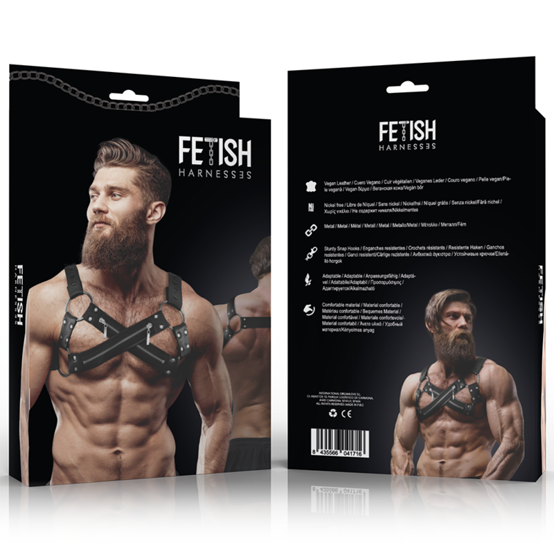 Fetish Submissive Attitude Imbracatura Bulldog - Accessorio intimo - retro