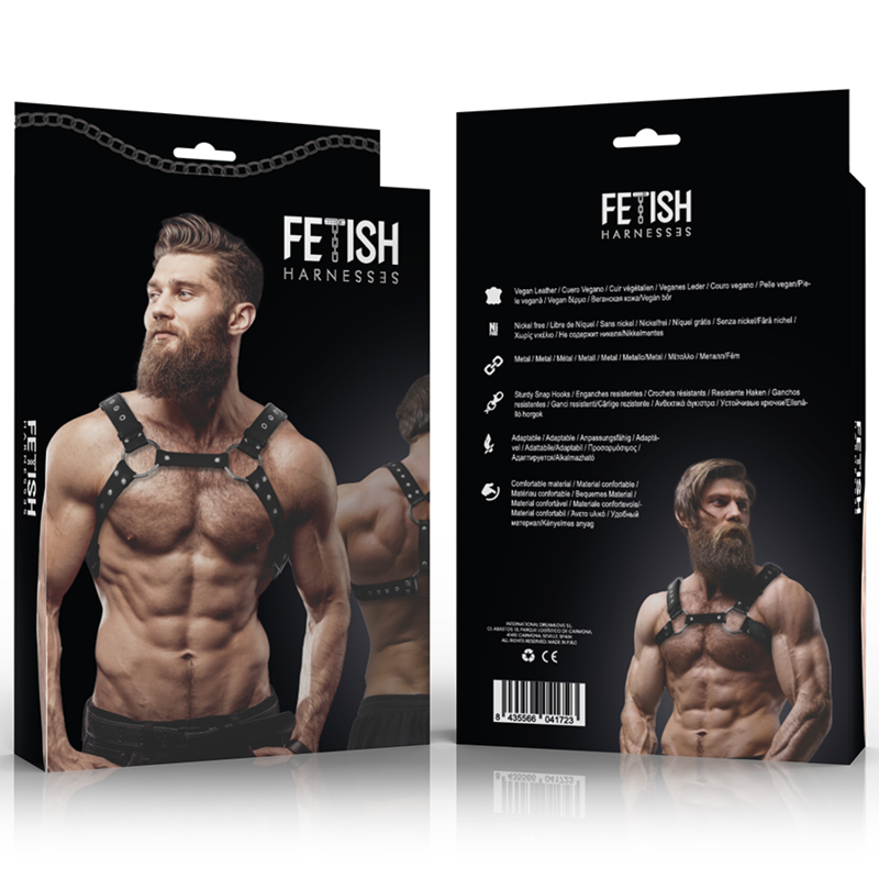 Fetish Submissive Attitudine Imbracatura - Accessorio intimo - retro