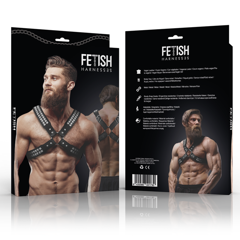 Fetish Submissive Attitude Imbracatura - Accessorio intimo - retro