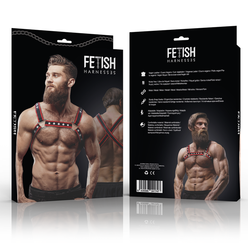 Fetish Submissive Attitudine Imbracatura - Accessorio intimo - retro