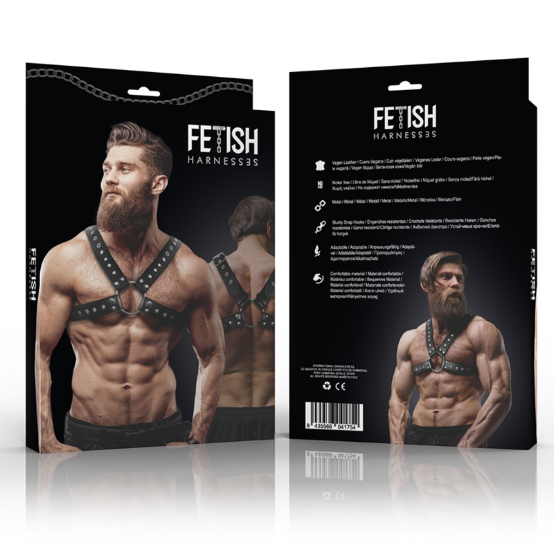 Fetish Submissive Attitudine Imbracatura - Accessorio intimo - retro