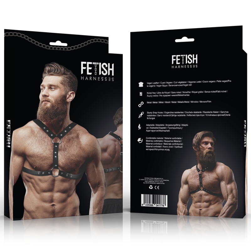 Fetish Submissive Attitudine Imbracatura - Accessorio intimo - retro