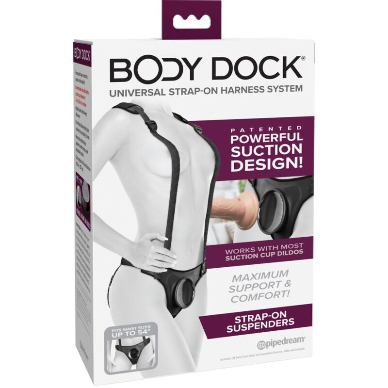 Pipedreams Dock Bretelle Strap ON - Accessorio intimo