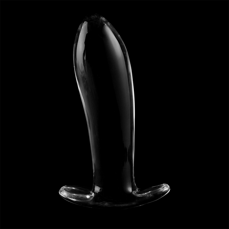 Nebula Series By Ibiza 5 Plug Vetro Borosilicato - Accessorio intimo, colore trasparente - retro