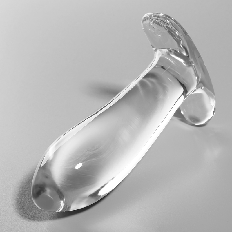 Nebula Series By Ibiza 5 Plug Vetro Borosilicato - Accessorio intimo, colore trasparente - vista laterale
