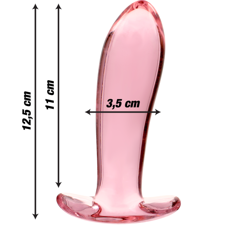 Nebula Series By Ibiza 5 Plug Vetro Borosilicato - Accessorio intimo, colore rosa - dettaglio