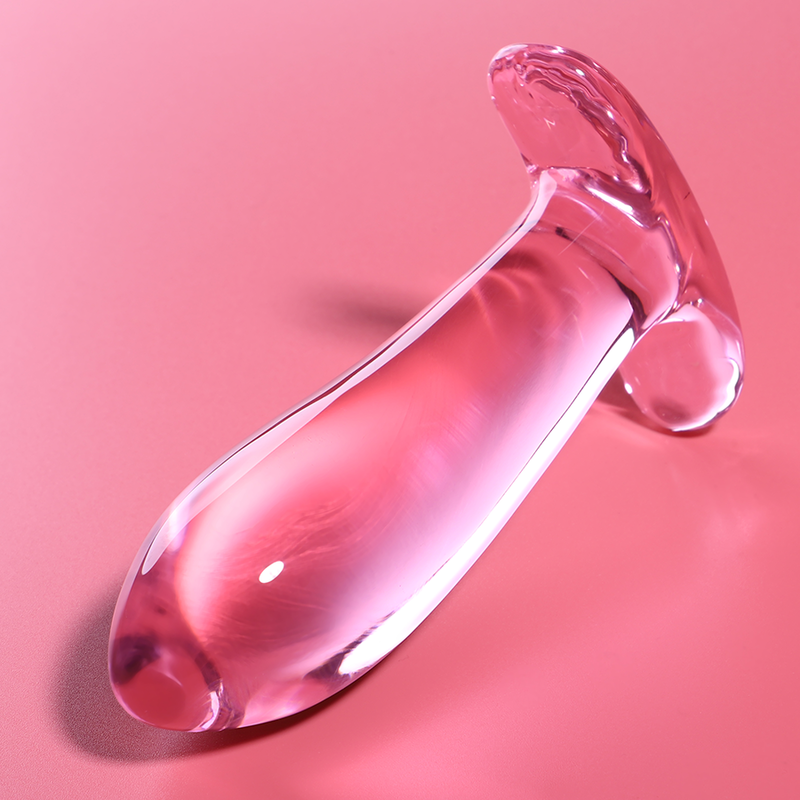 Nebula Series By Ibiza 5 Plug Vetro Borosilicato - Accessorio intimo, colore rosa - vista laterale