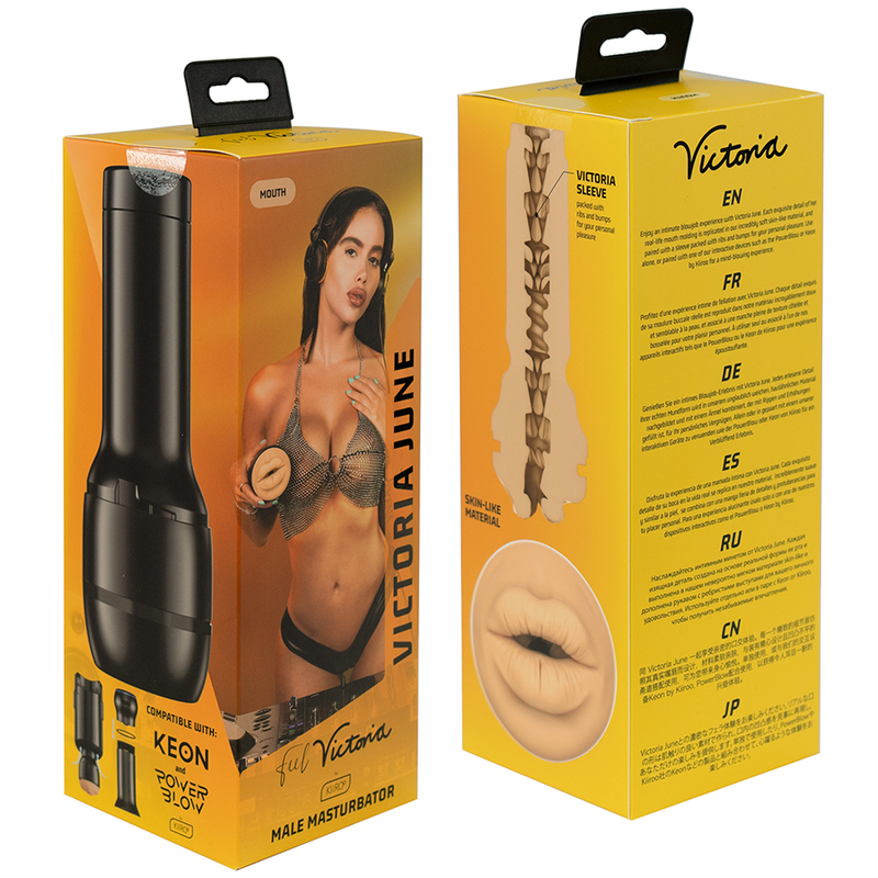 Kiiroo Senti Victoria Giugno Boca - Accessorio intimo - vista laterale