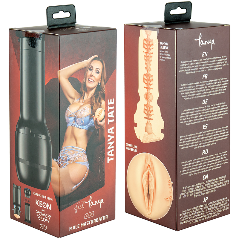 Kiiroo Feel Tanya Tate Stars Collezione Strokers - Accessorio intimo - vista laterale