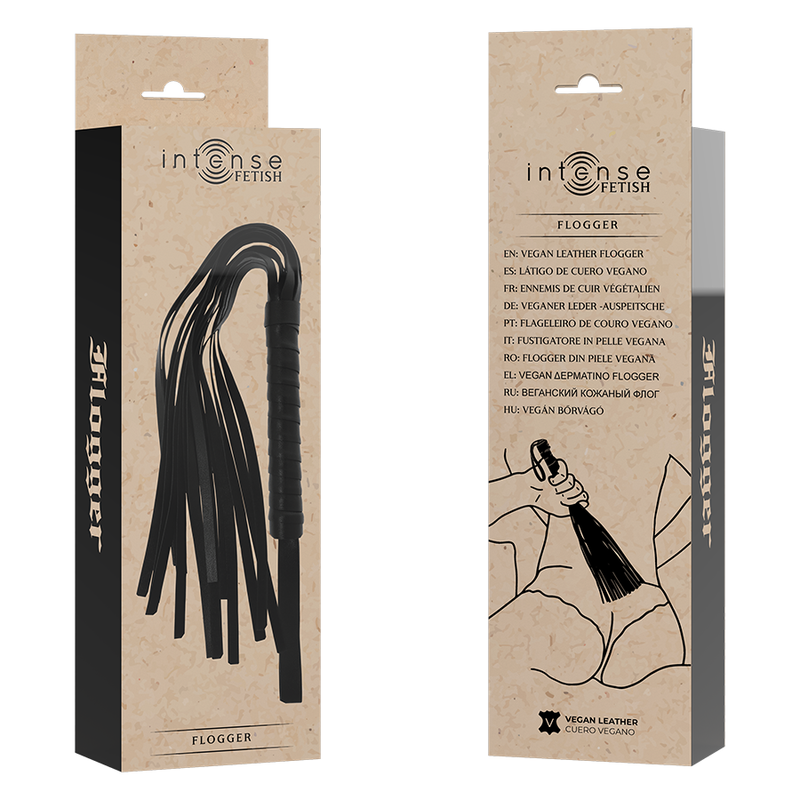 Intense Flogger - Accessorio intimo - in mano per le dimensioni