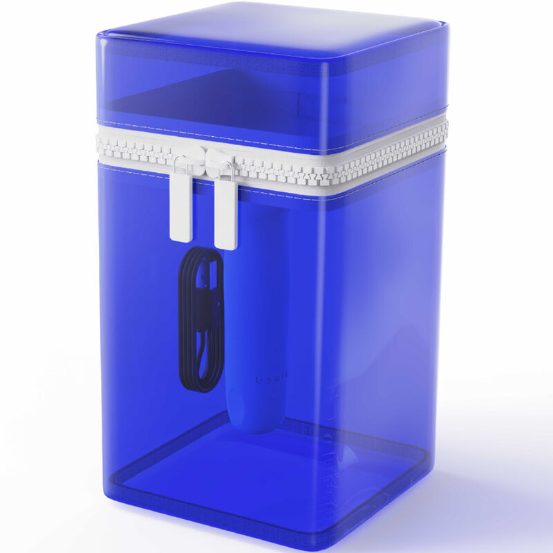 B Swish Bcute Curve Infinite Classic - Massaggiatore curvo, colore blu edizione limitata - dettaglio