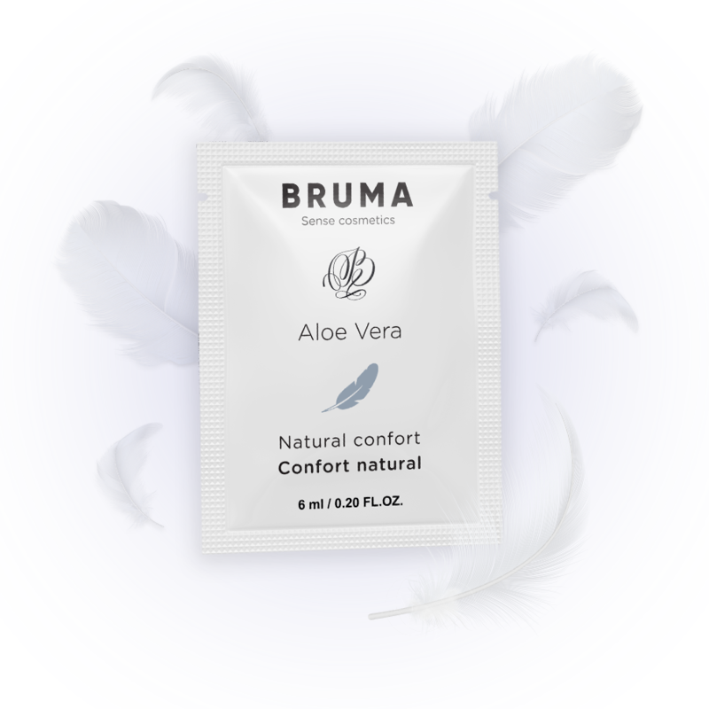 Bruma Aloe Vera Gel Scorrevole Naturale Confort 6 ml - Lubrificante, kit da 3 - vista laterale