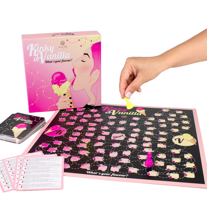 Secretplay Gioco Kinky O Vanilla ES EN FR DE IT PT NL - Gioco per la coppia - dettaglio