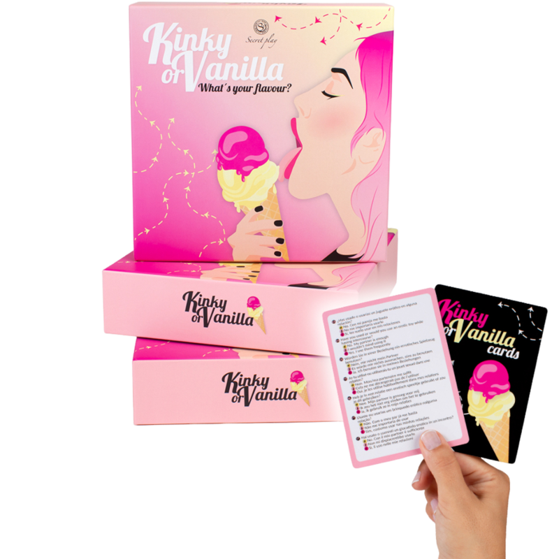 Secretplay Gioco Kinky O Vanilla ES EN FR DE IT PT NL - Gioco per la coppia - nella confezione