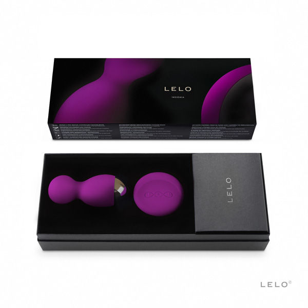 LELO Distintivo Hula Balls - Massaggiatore con telecomando - vista laterale