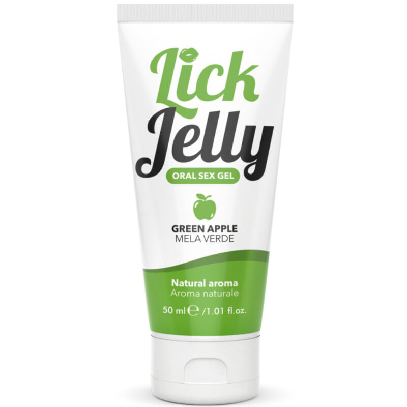 Intimateline Lick Jelly 50 ml - Lubrificante, kit da 3, colore mela verde