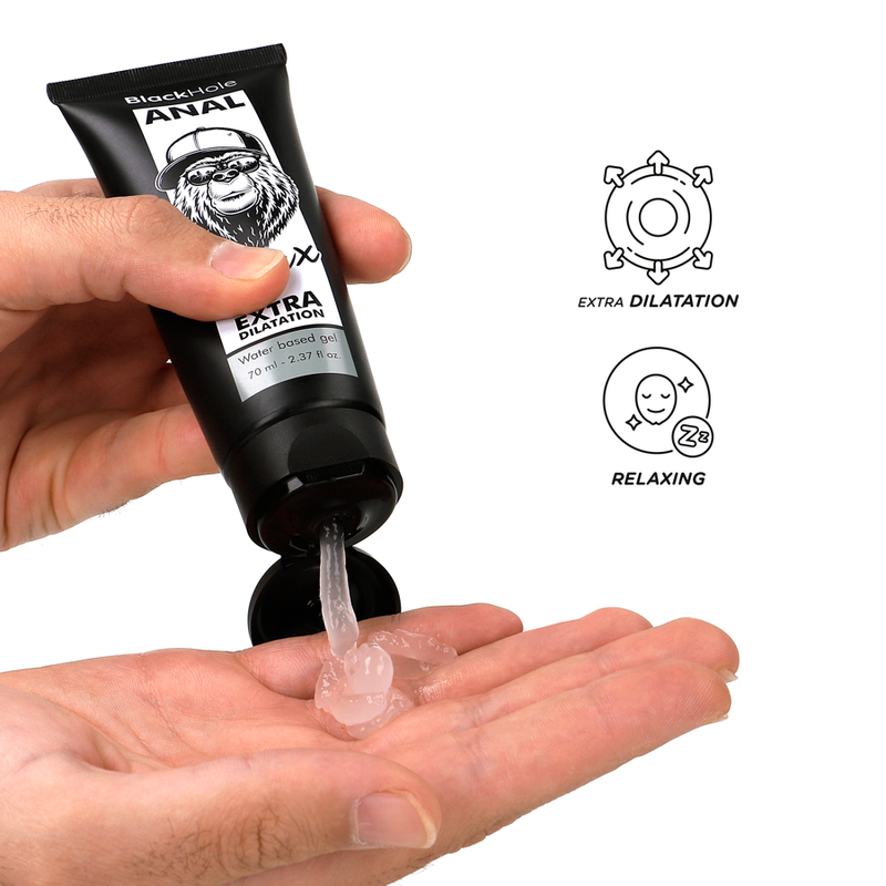 Black Hole Gel Dilatante 70 ml - Lubrificante, kit da 3 - dettaglio