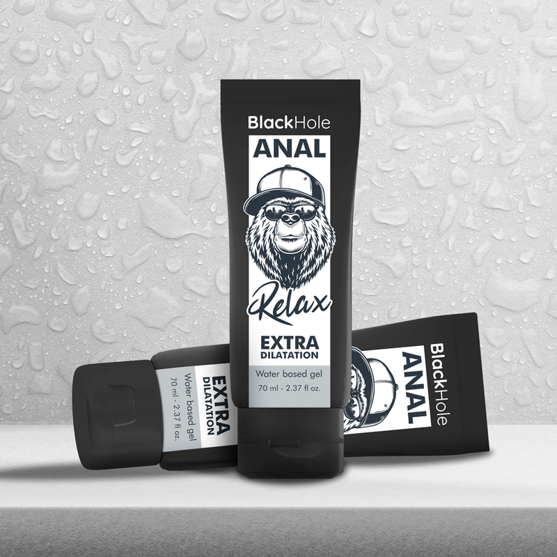 Black Hole Gel Dilatante 70 ml - Lubrificante, kit da 3 - retro