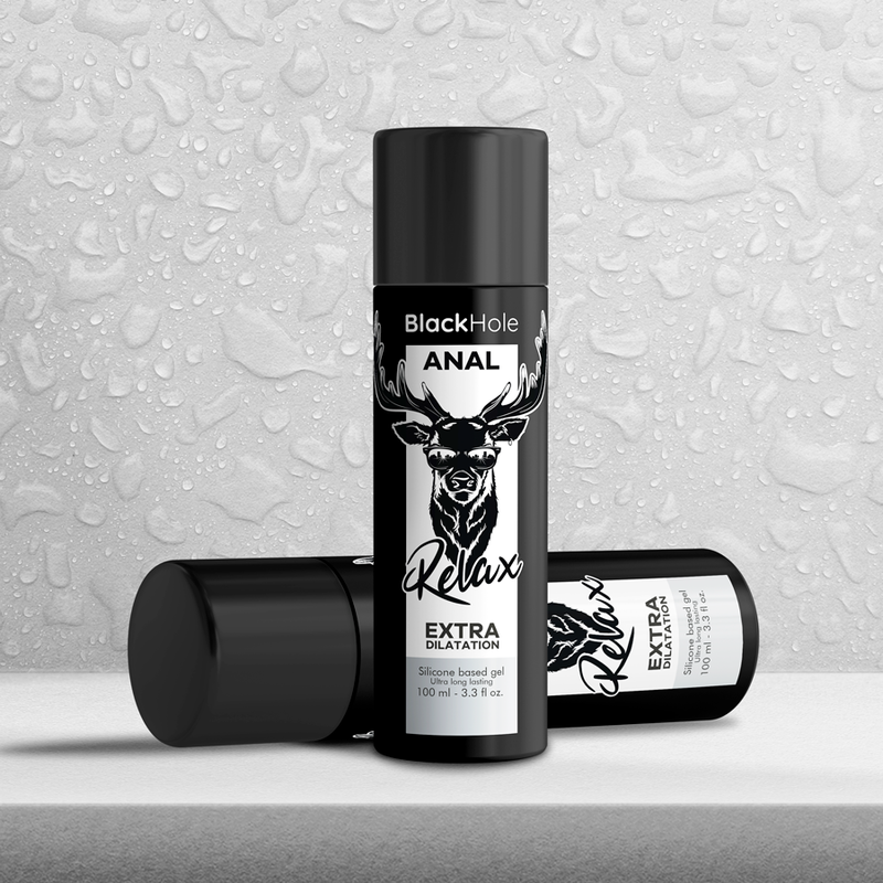 Black Hole Gel Dilatazione 100 ml - Lubrificante, kit da 3 - retro