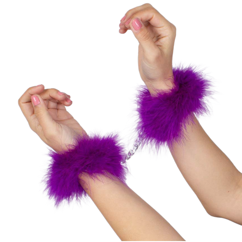 Secretplay Manette Marabou - Accessorio intimo - nella confezione