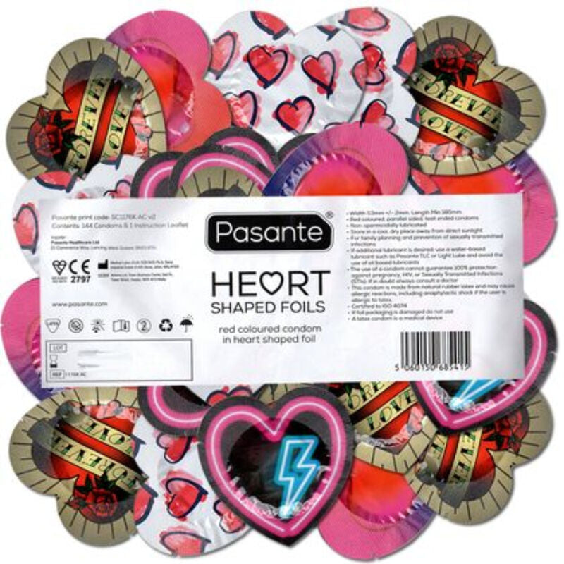 Pasante Cuore 144 Unit - Preservativi - vista laterale