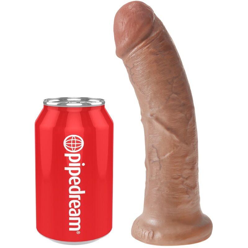 King Cock 19.5 CM Caramel - Accessorio intimo
