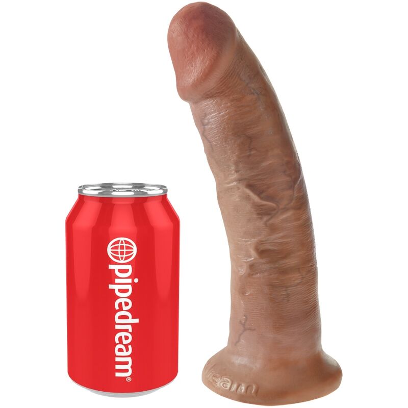 King Cock 21.7 CM Caramel - Accessorio intimo