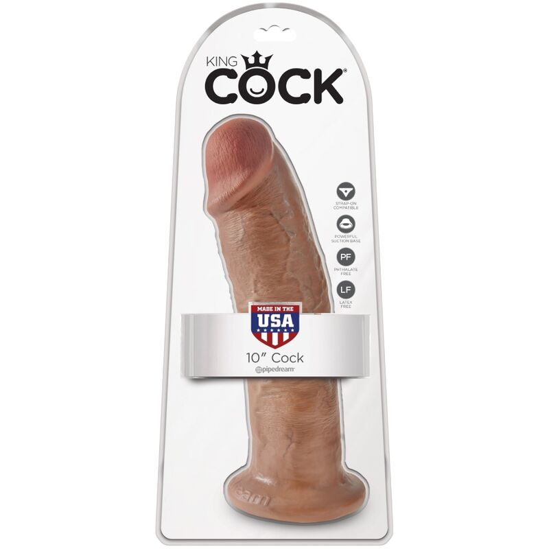 King Cock 24 CM Caramel - Accessorio intimo - retro