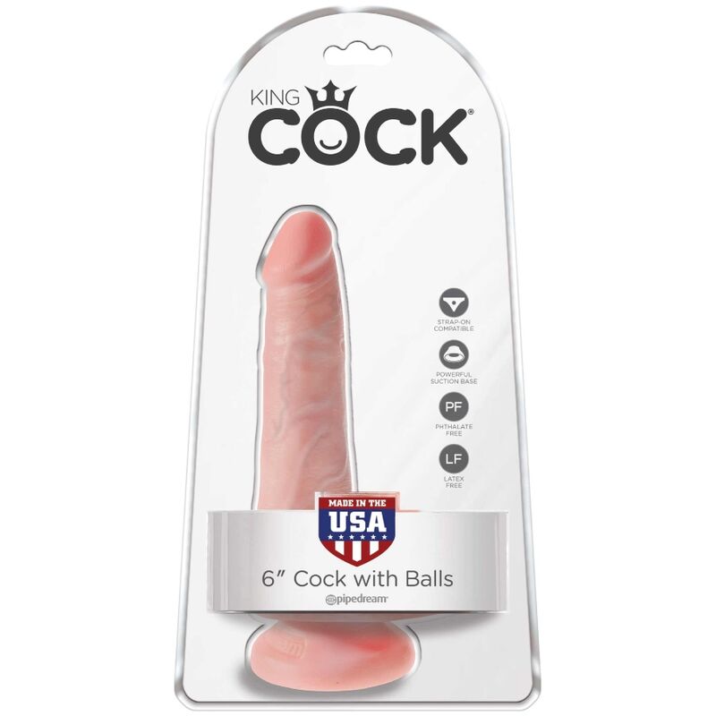 King Cock Sfere 13.5 CM Leggero - Accessorio intimo - retro