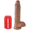 King Cock Sfere 19.8 CM Caramel - Accessorio intimo