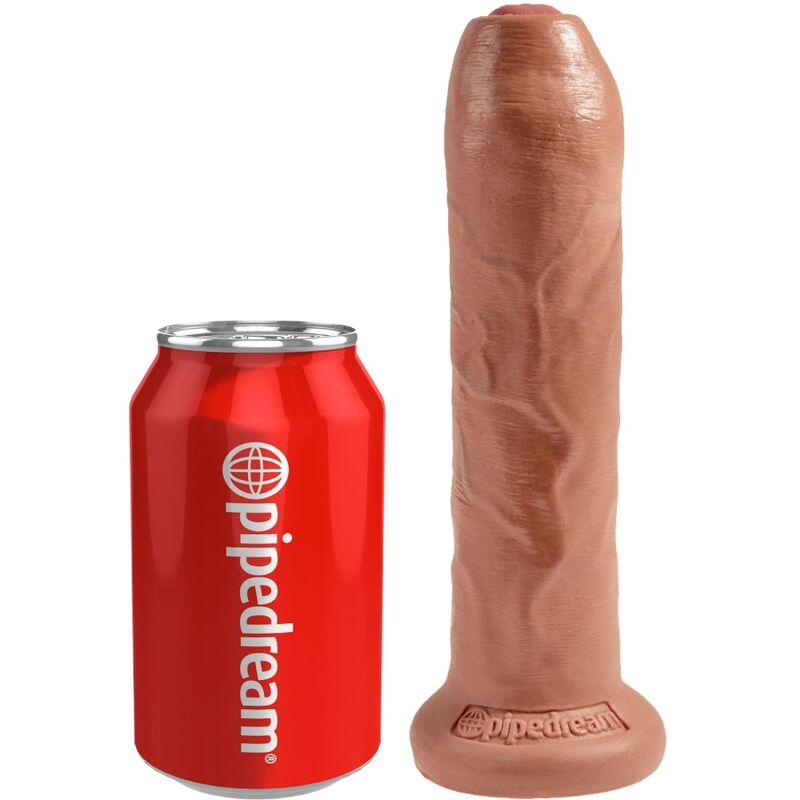 King Cock Non Tagliato 17.8 CM Caramello - Accessorio intimo