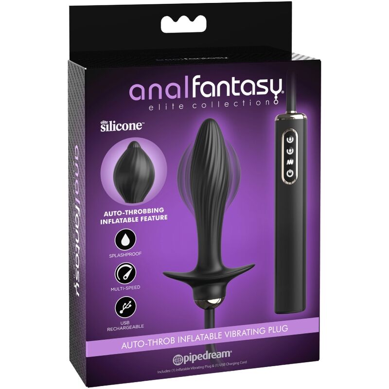 Anal Fantasy Elite Collection Plug Gonfiabile - Accessorio intimo - vista laterale