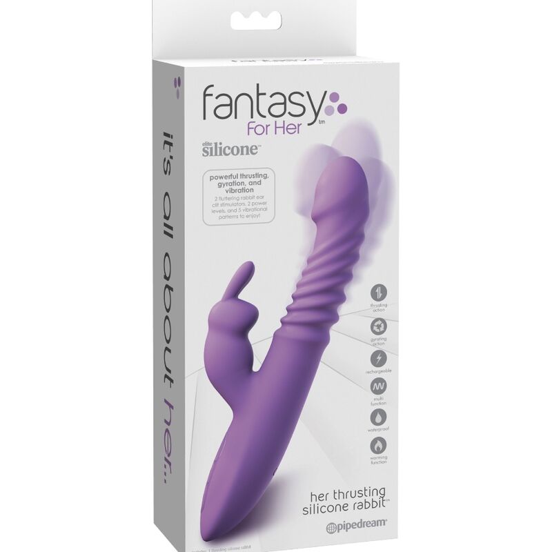 Fantasy For Her Funzione Calore Oscillazione - Massaggiatore rotante - in mano per le dimensioni