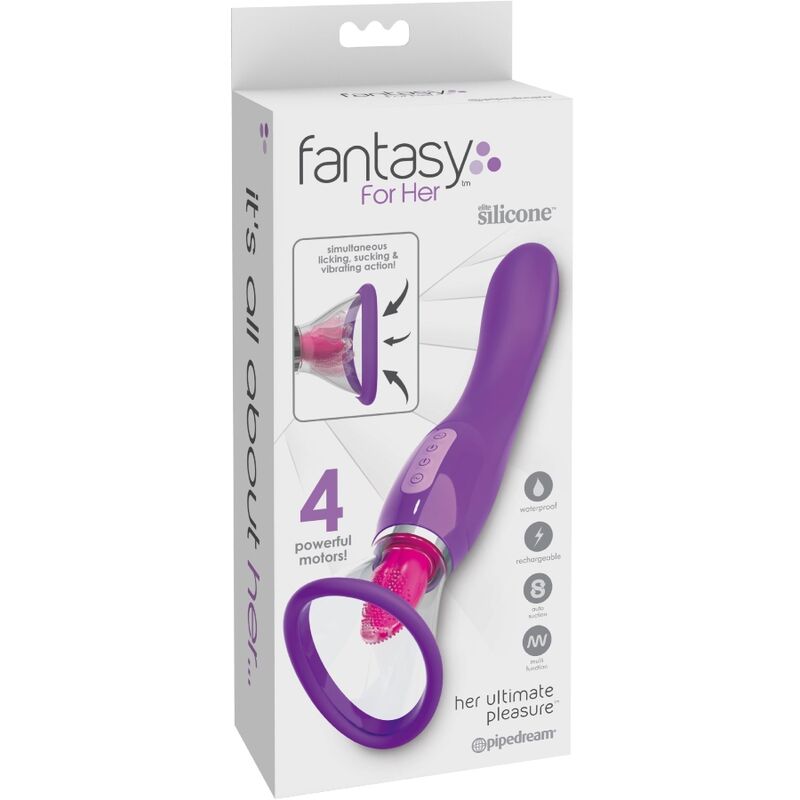 Fantasy For Her Linguetta Stimolante - Massaggiatore esterno - retro