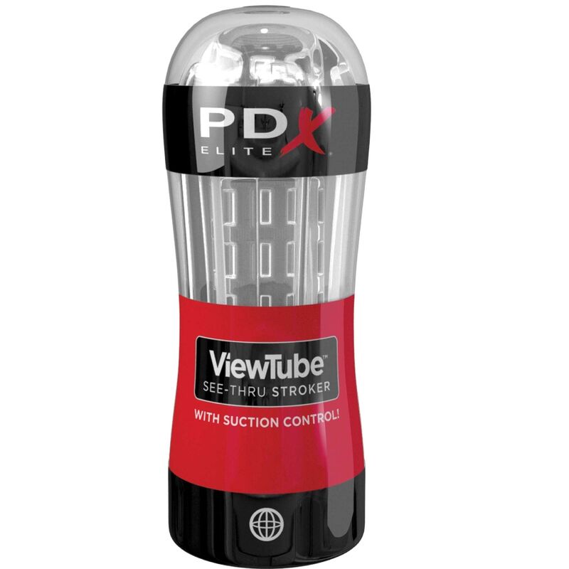 Pdx Elite Stroker Viewtube Control Aspirazione - Dispositivo per uomo