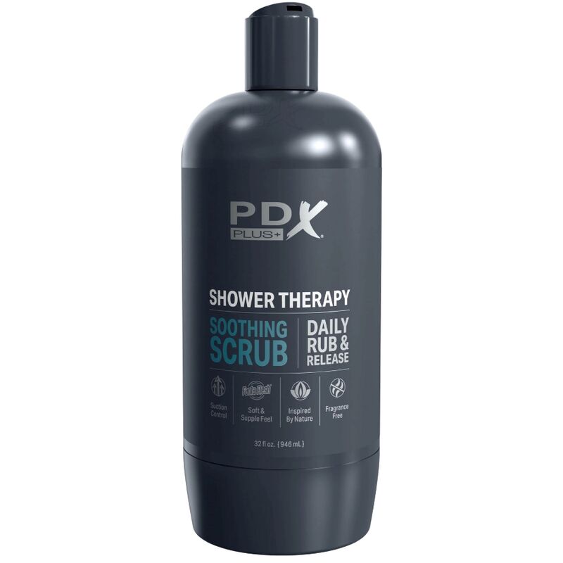 Pdx Plus Shampoo Scrub Lenitivo Stroker Dal Design Discreto - Dispositivo per uomo - nella confezione
