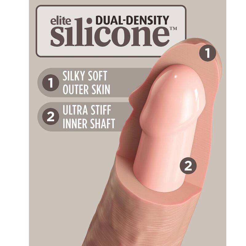 King Cock Elite Imbragatura Regolabile - Accessorio intimo - in mano per le dimensioni