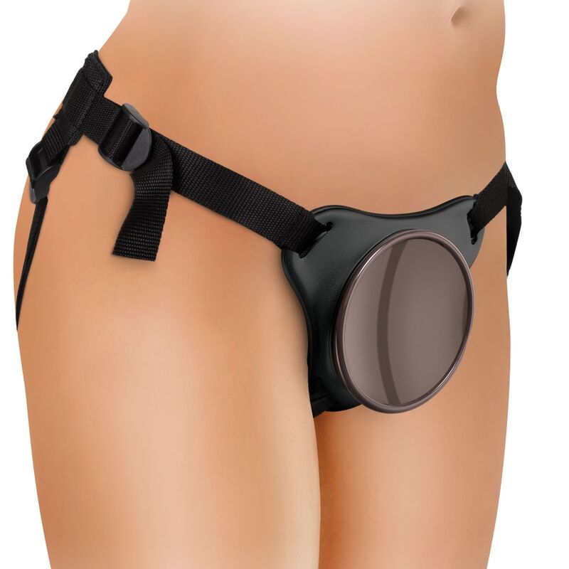 King Cock Elite Kit Imbracatura Regolabile Deluxe - Accessorio intimo - in mano per le dimensioni