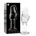 Nebula Series By Ibiza 6 Plug Vetro Borosilicato - Accessorio intimo, colore trasparente