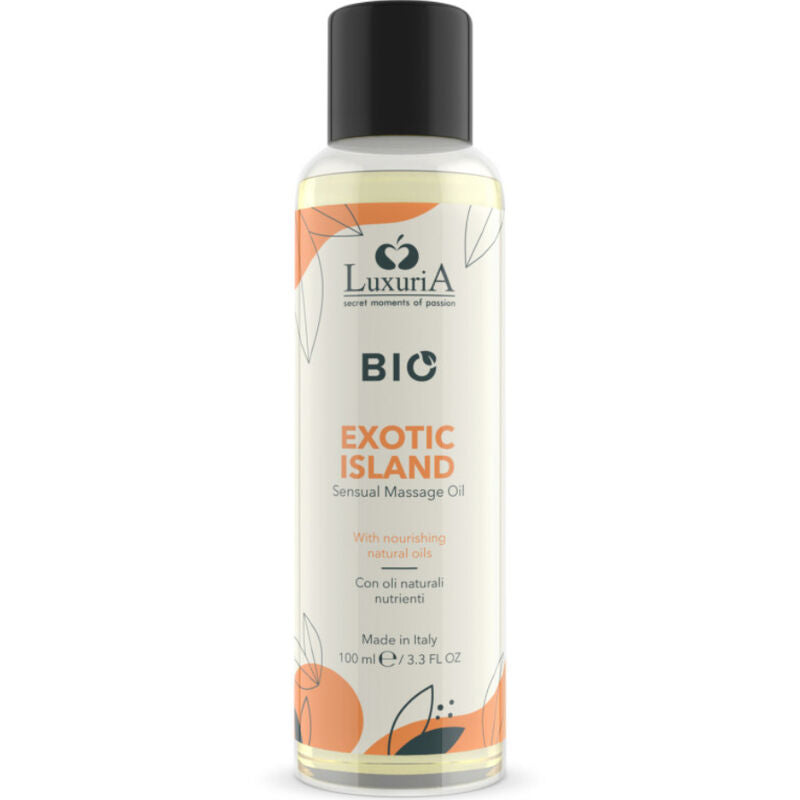 Intimateline Luxuria Bio Isola Esotica 100 ml - Olio da massaggio, kit da 3