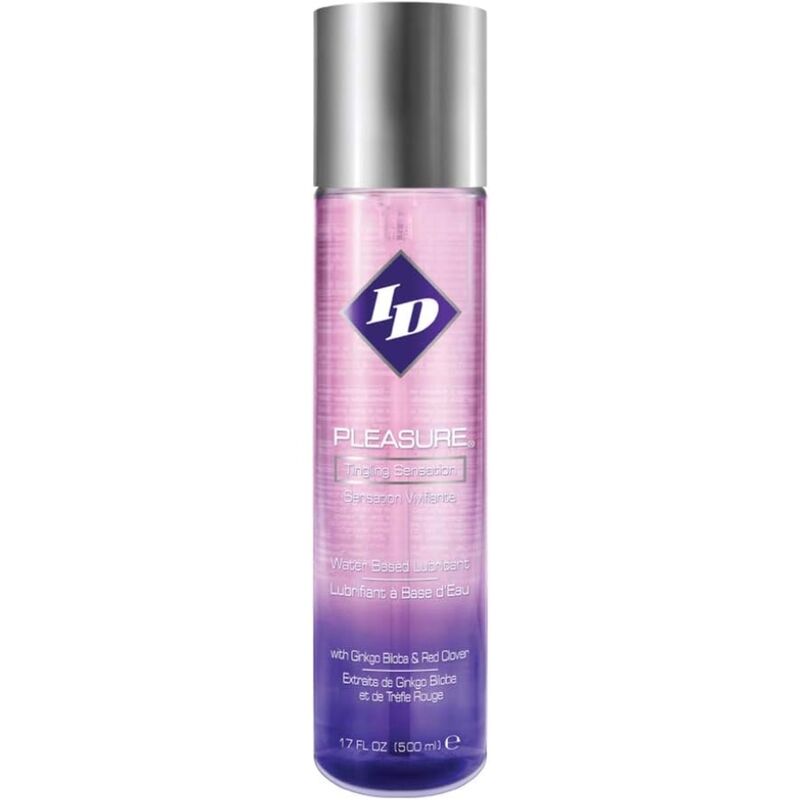 Id Pleasure Sensazione Tinging 500 ml - Lubrificante, kit da 3
