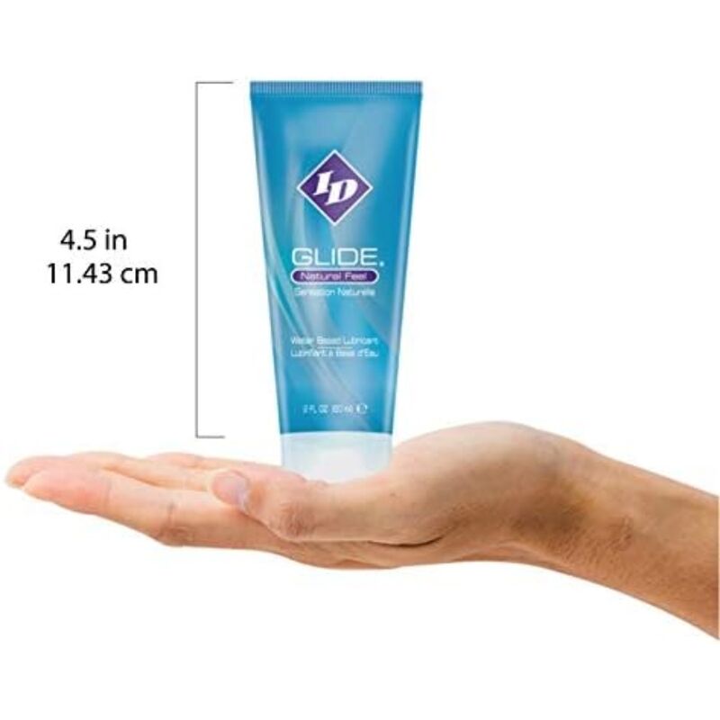 Id Glide Viaggio Ultra Lunga Durata Tubo 60 ml - Lubrificante, kit da 3 - vista laterale