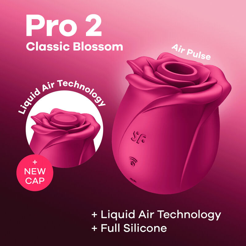 Satisfyer Air Pulse - Massaggiatore ad aria pulsata - vista laterale
