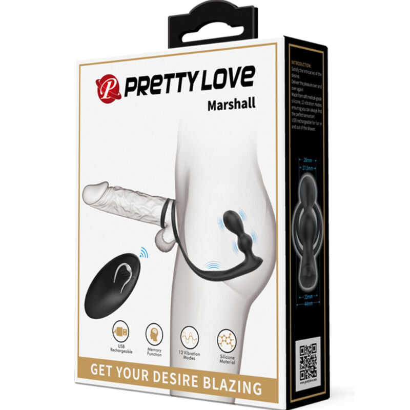 Pretty Love Marshall - Massaggiatore con telecomando - dettaglio