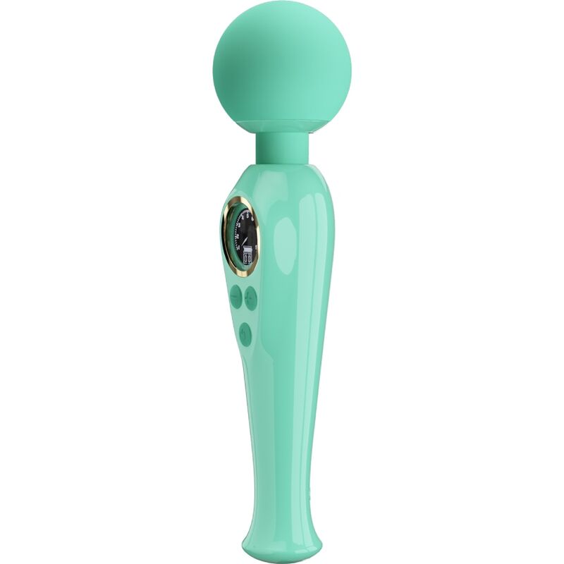 Pretty Love Bacchetta - Massaggiatore, colore verde skyler - vista laterale